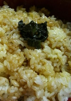 “大葉にんにく醤油”で卵かけとろろご飯♪-レシピのメイン写真