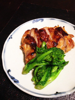 鶏肉漬け焼き 決め手は豆板醤 BBQにも-レシピのメイン写真