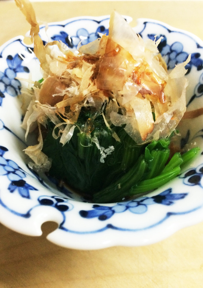 【副菜】基本の。ほうれん草お浸し-レシピのメイン写真