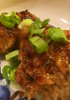 大葉の入った鶏つくね☆ふわふわ-レシピのメイン写真