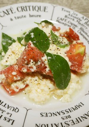 豆腐を使ったカプレーゼ-レシピのメイン写真