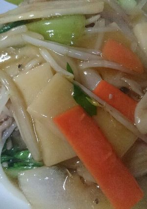 和風あんかけ♪チンゲン菜 ご飯、麺に♥-レシピのメイン写真
