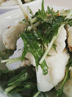 はんぺんと水菜の和風シーザーサラダ-レシピのメイン写真