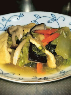 野菜とキノコと揚げさんの炊いたん♪-レシピのメイン写真