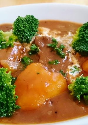お肉がホロッ!のビーフシチュー-レシピのメイン写真