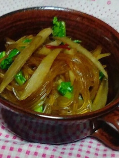 マロニーできんぴら-レシピのメイン写真