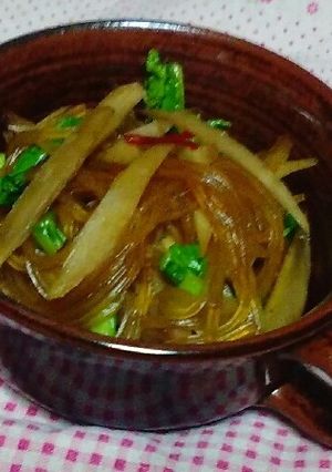 マロニーできんぴら-レシピのメイン写真