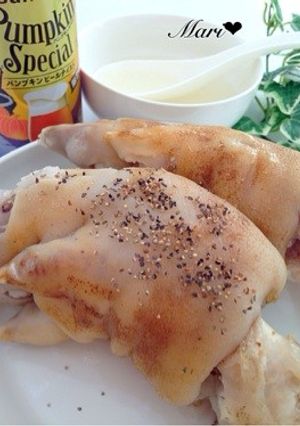 ビールビール♬*豚足のボイル-レシピのメイン写真