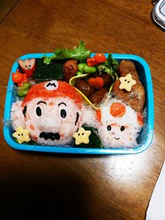 遠足のお弁当 マリオ-レシピのメイン写真