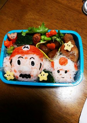 遠足のお弁当 マリオ-レシピのメイン写真