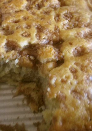 クランブル　バナナ　シートケーキ-レシピのメイン写真