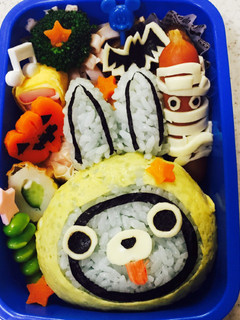 キャラ弁 妖怪ウォッチ ハロウィン-レシピのメイン写真