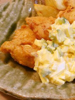 自家製タルタルソースで食べる鶏天(胸肉)-レシピのメイン写真