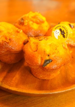 カボチャの豆乳マフィン☆-レシピのメイン写真
