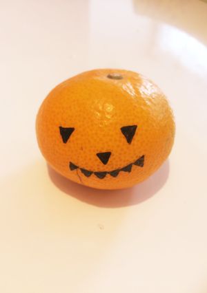みかんdeジャックオランタン♪ハロウィン-レシピのメイン写真