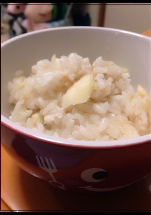 マコモダケの炊き込みご飯-レシピのメイン写真