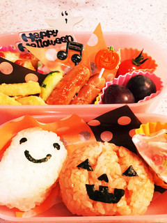 簡単♡ハロウィン幼稚園弁当-レシピのメイン写真