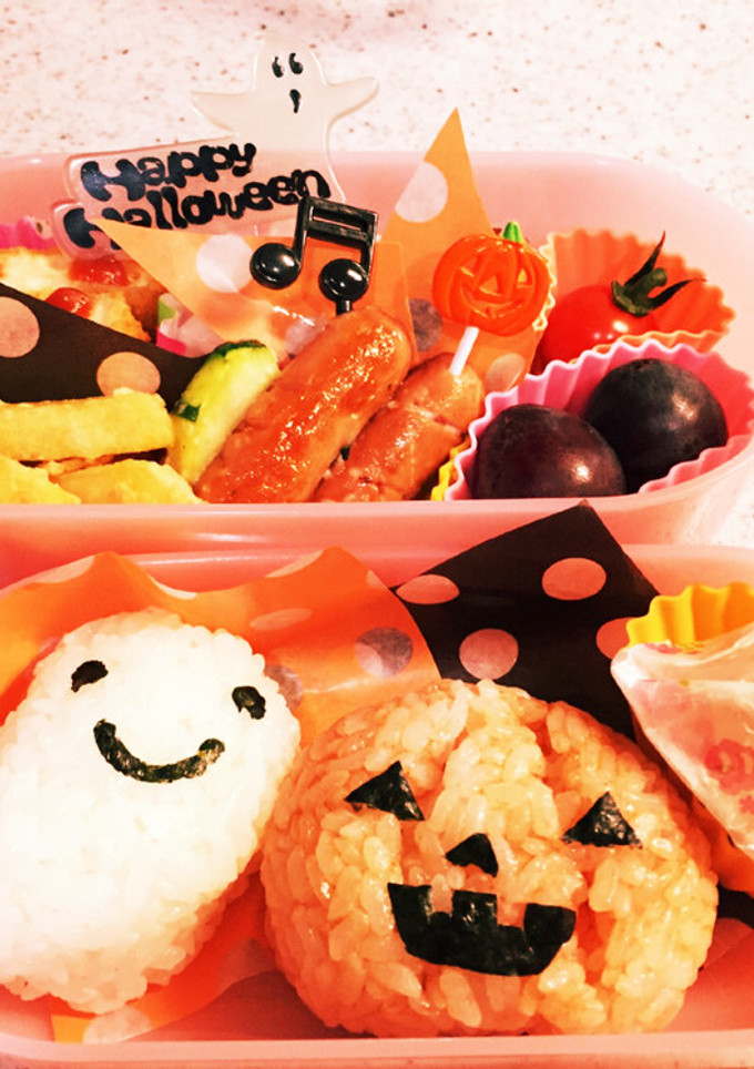 簡単♡ハロウィン幼稚園弁当-レシピのメイン写真