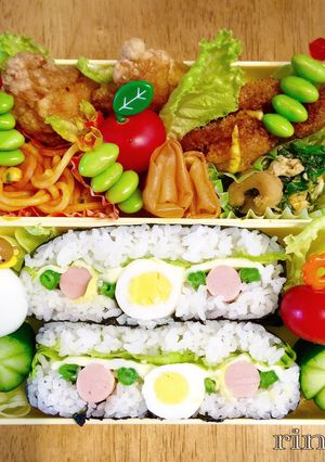 栄養バランス良い子どものおにぎらず弁当☆-レシピのメイン写真