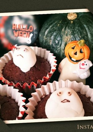 ココナッツ風味のチョコカップケーキ-レシピのメイン写真