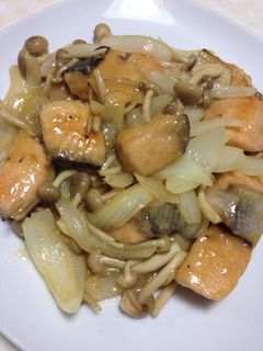 ★簡単★秋鮭ときのこのバター照り焼き-レシピのメイン写真