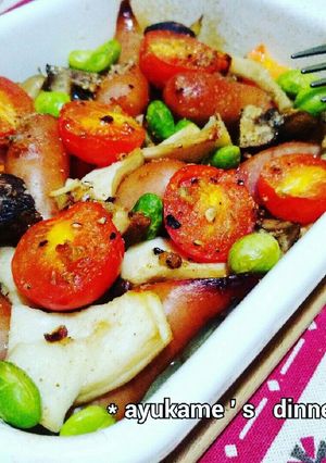 ☆ウインナーのぎゅうぎゅう焼き☆-レシピのメイン写真