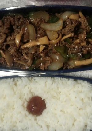 焼き肉弁当☆-レシピのメイン写真