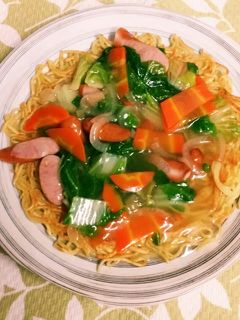 こんがり麺のあんかけ焼きそば-レシピのメイン写真