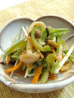 さっと炒めて漬ける!野菜の中華サラダ-レシピのメイン写真