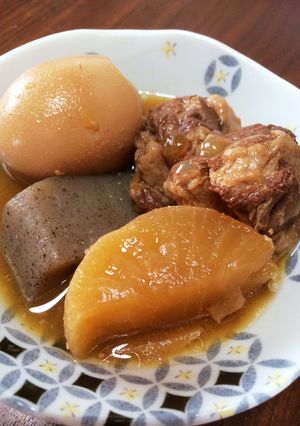 豚なんこつおでん(味噌味)-レシピのメイン写真