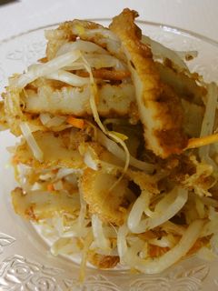 簡単・節約♬もやしと平天の和え物-レシピのメイン写真