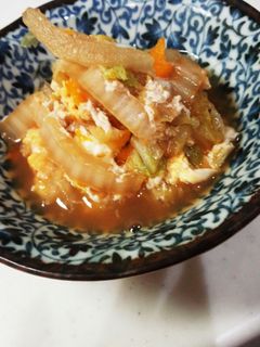 簡単白菜卵とじ-レシピのメイン写真