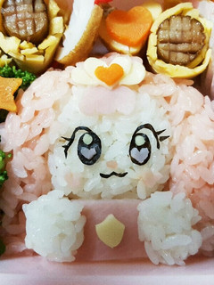 プリキュア パフ キャラ弁-レシピのメイン写真