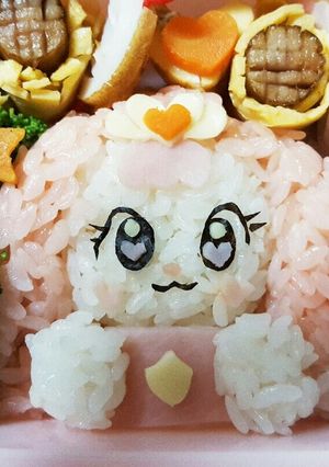 プリキュア パフ キャラ弁-レシピのメイン写真