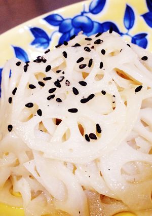 ピリ辛柚子れんこん-レシピのメイン写真