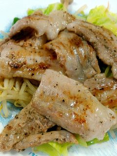 簡単☆豚バラ肉 塩こしょう焼 焼き野菜 -レシピのメイン写真