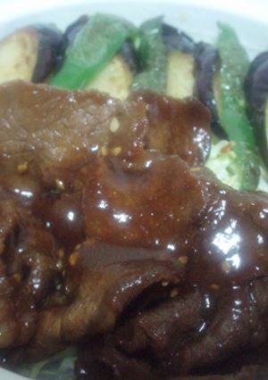 味噌ダレ焼肉丼-レシピのメイン写真
