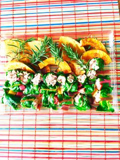 スイスチャード豚肉の冷しゃぶサラダ-レシピのメイン写真