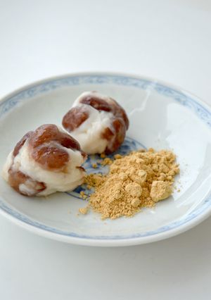 金時豆のお手軽おもち-レシピのメイン写真