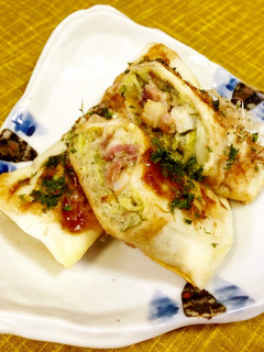 春巻きの皮でスティックたこ焼き♪-レシピのメイン写真