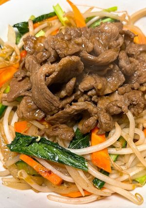 ラム肉と大盛り野菜のジンギスカン風炒め-レシピのメイン写真