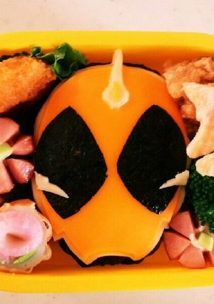 簡単♪キャラ弁仮面ライダーゴースト☆-レシピのメイン写真