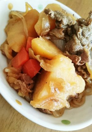 ■美味しい！基本の肉じゃが＊水なし■-レシピのメイン写真
