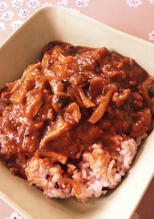 時短だけどめちゃ旨♪きのこカレー-レシピのメイン写真