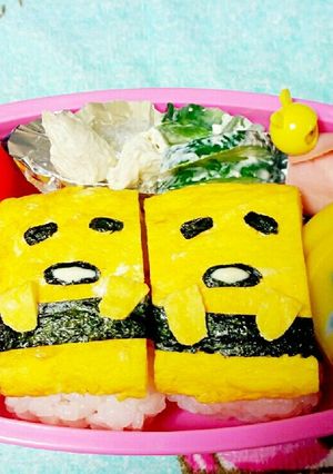 簡単♪キャラ弁当ぐでたま-レシピのメイン写真