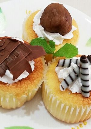 ふわふわ❤カップケーキ♪-レシピのメイン写真