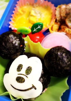 キャラ弁☆ミッキー-レシピのメイン写真