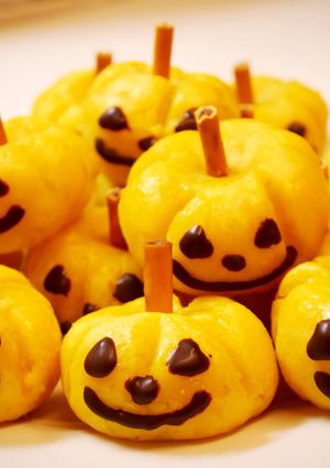 スイートポテトでハロハロウィン♡-レシピのメイン写真