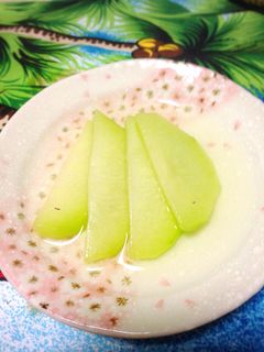簡単☆美味しい隼人瓜の漬け物-レシピのメイン写真
