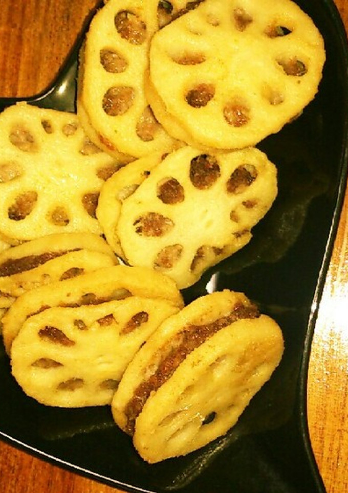 れんこんのはさみ揚げ☆-レシピのメイン写真